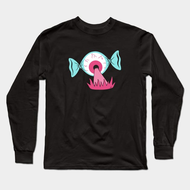 Eye Candy with Flavor Blast Long Sleeve T-Shirt by lupi